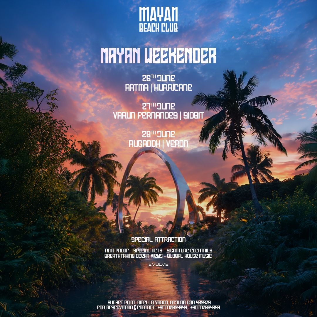 Mayan Weekender poster