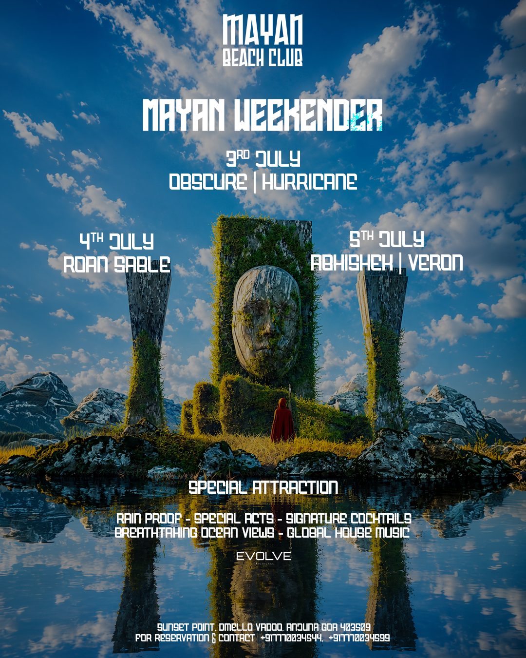 Mayan Weekender poster