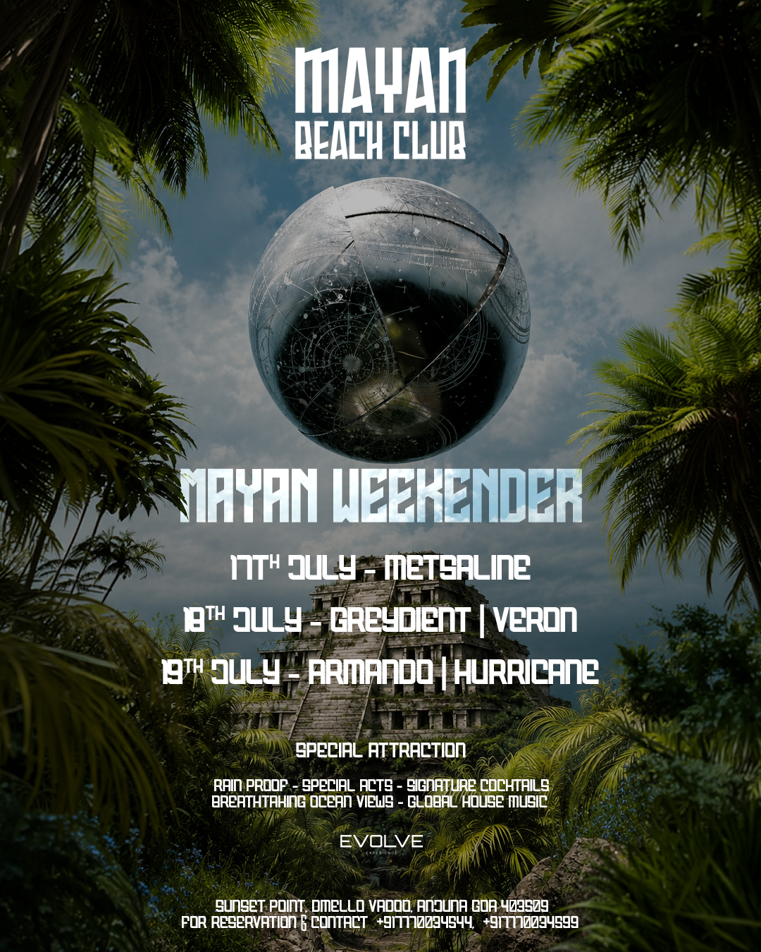Mayan Weekender poster